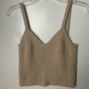 Altar'd State Cream Knit Camisole